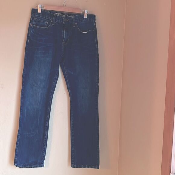 EUC American Eagle Jeans Slim Straight 31 - Picture 1 of 10